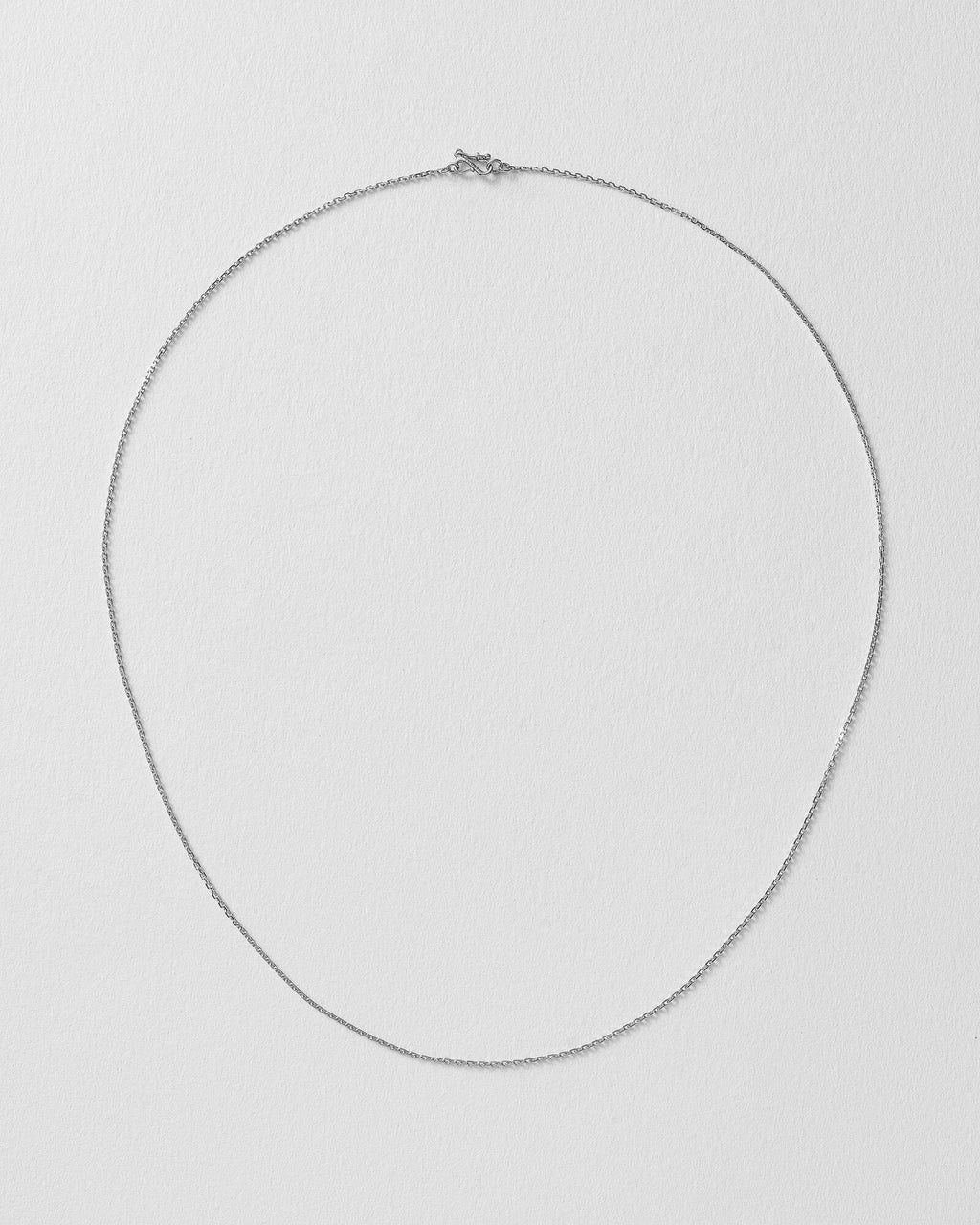 Diamond Cut 18k Whitegold 38cm Necklace
