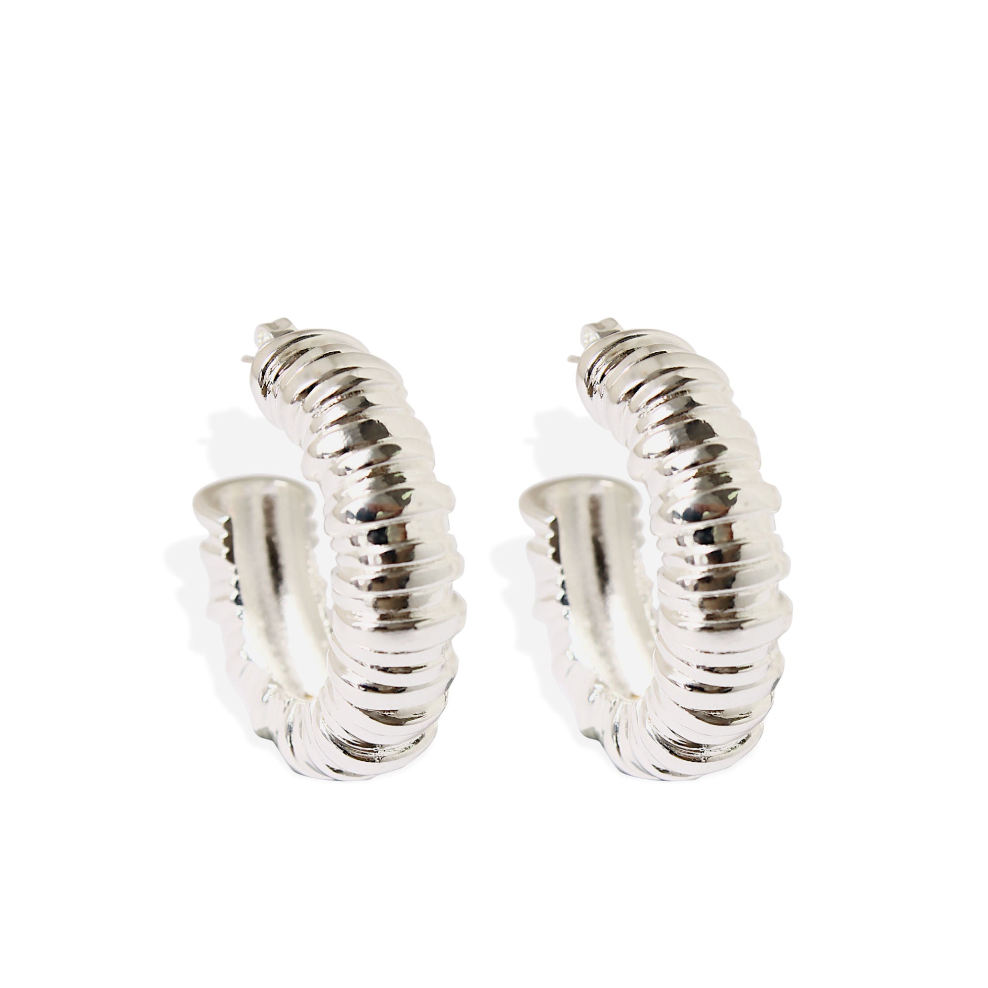 Easton Silver Hoops
