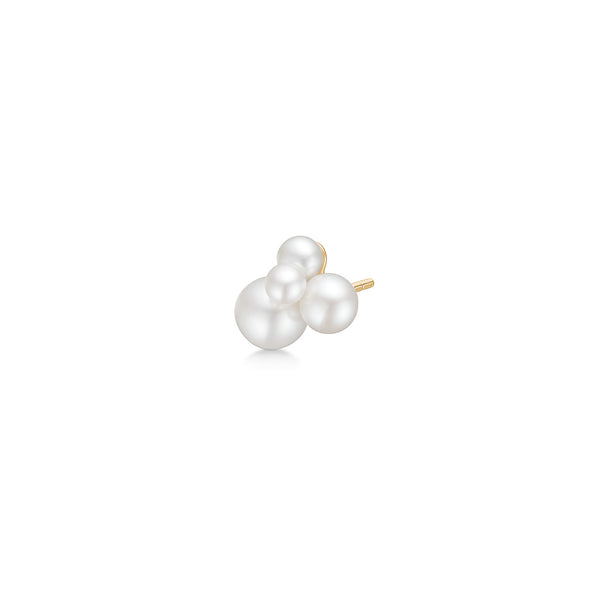 Eden 14K Gold Earring w. Pearl