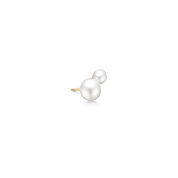 Edna 14K Gold Earring w. Pearl