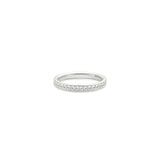 Elegance Band 18K Whitegold Ring w. Diamonds