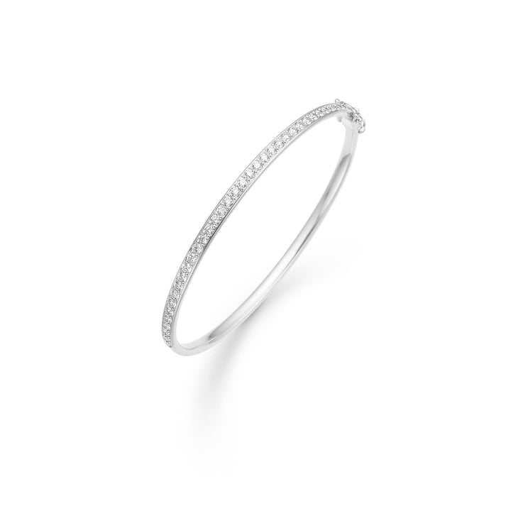 Elegance 18K Whitegold Bracelet w. Diamonds