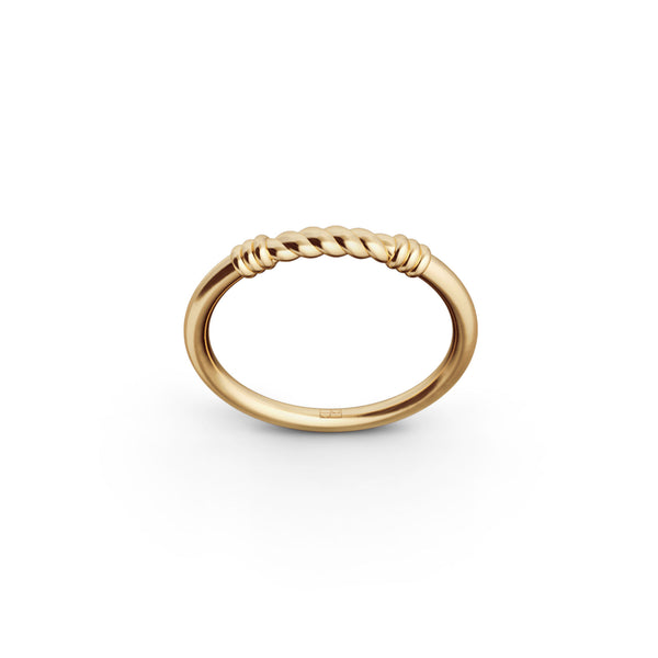 Elements N°2 18K Guld Ring