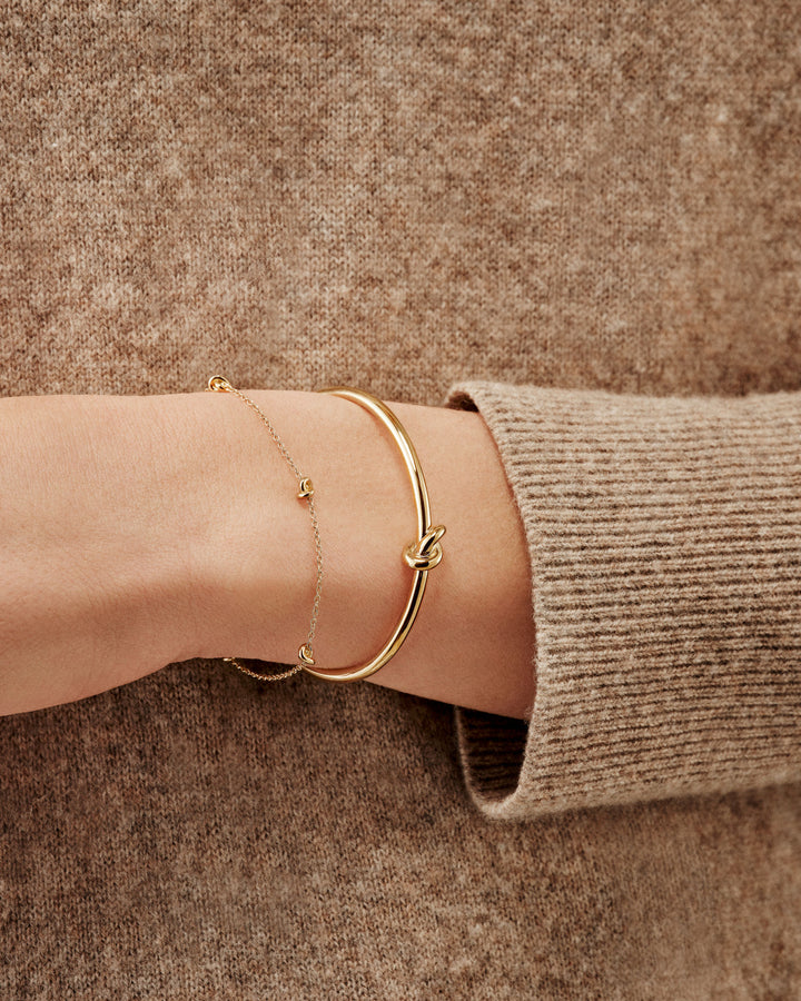 Legacy Knot 18K Gold Bracelet