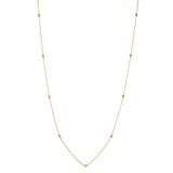 Legacy Knot 18K Gold Long Chain Necklace