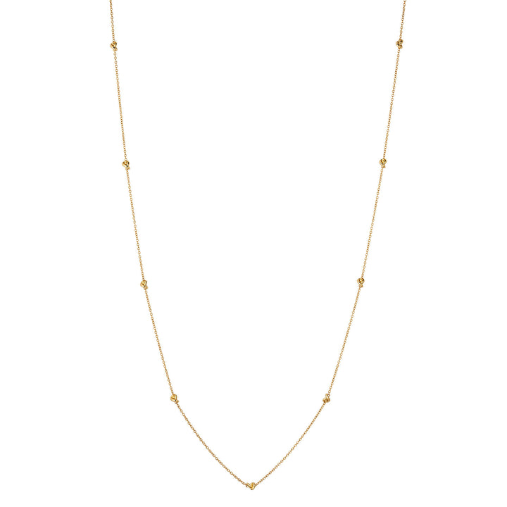 Legacy Knot 18K Gold Long Chain Necklace
