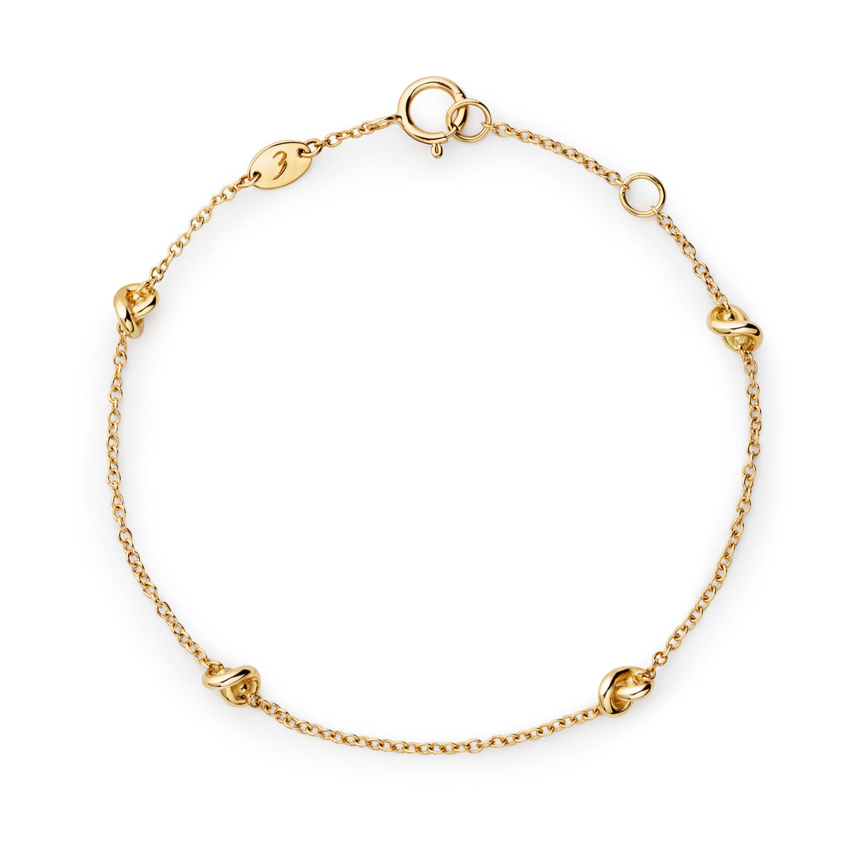 Legacy Knot 18K Gold Bracelet