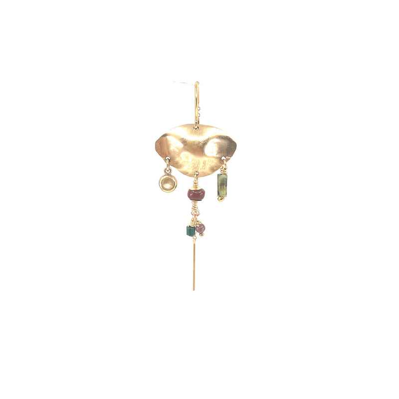 Esme 14K Goldfilled Earring w. Colored Gemstones