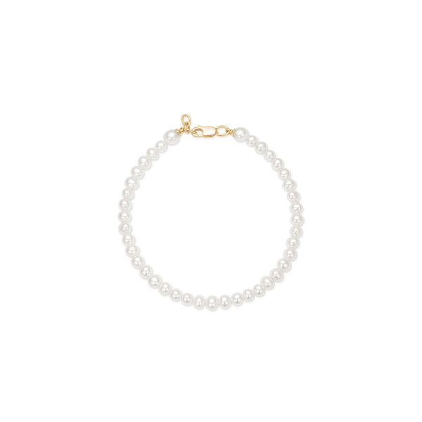 Esther 14K Gold Bracelet w. Pearl