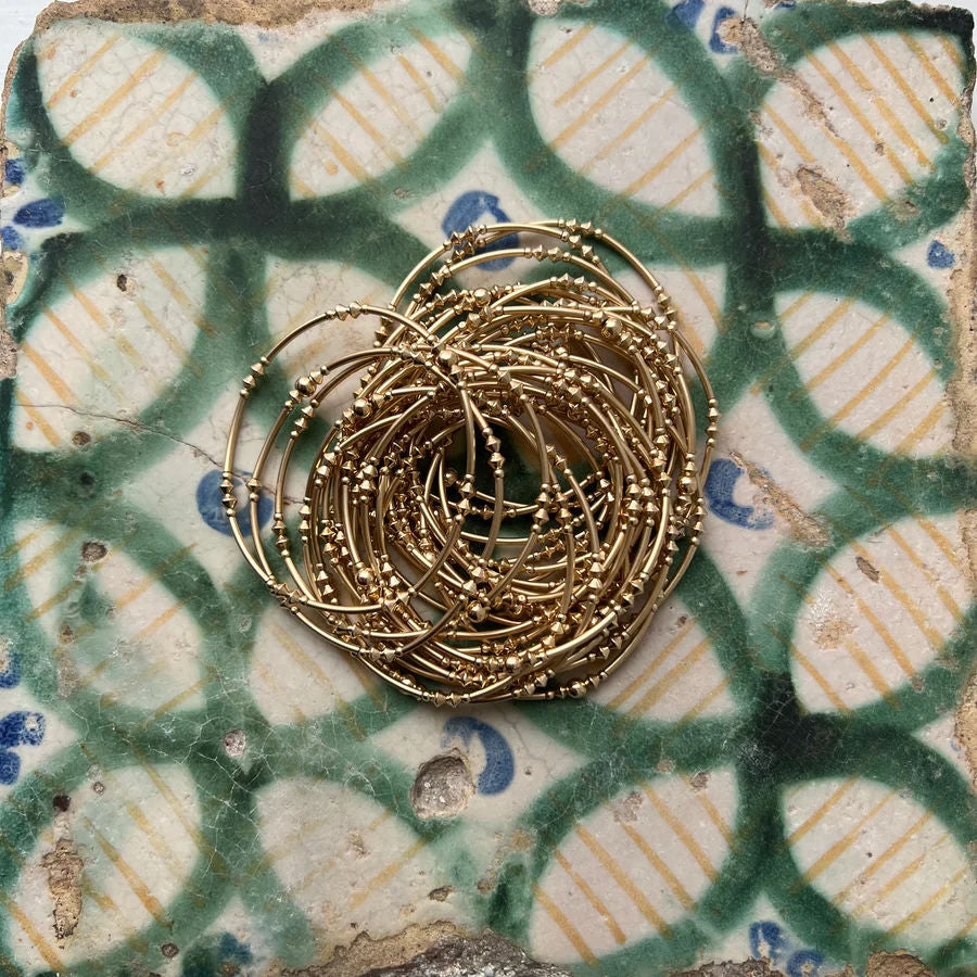 Viva B 14K Gold Plated Earring