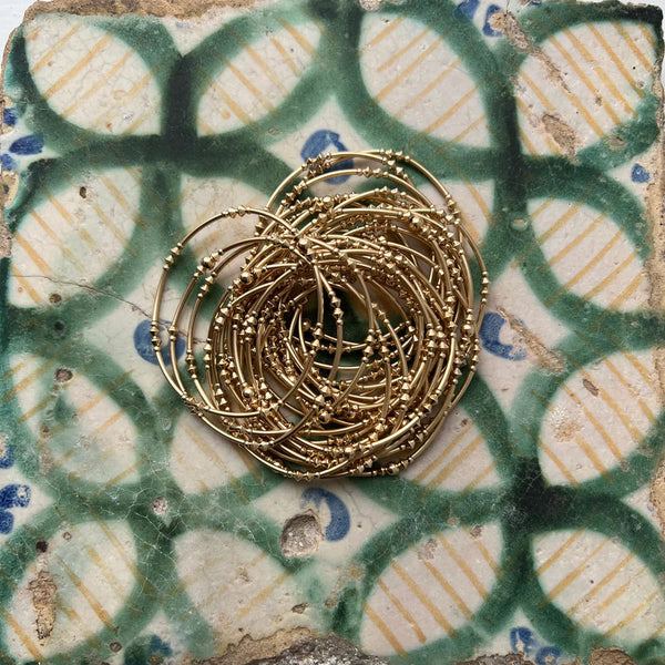 Viva B 14K Gold Plated Earring