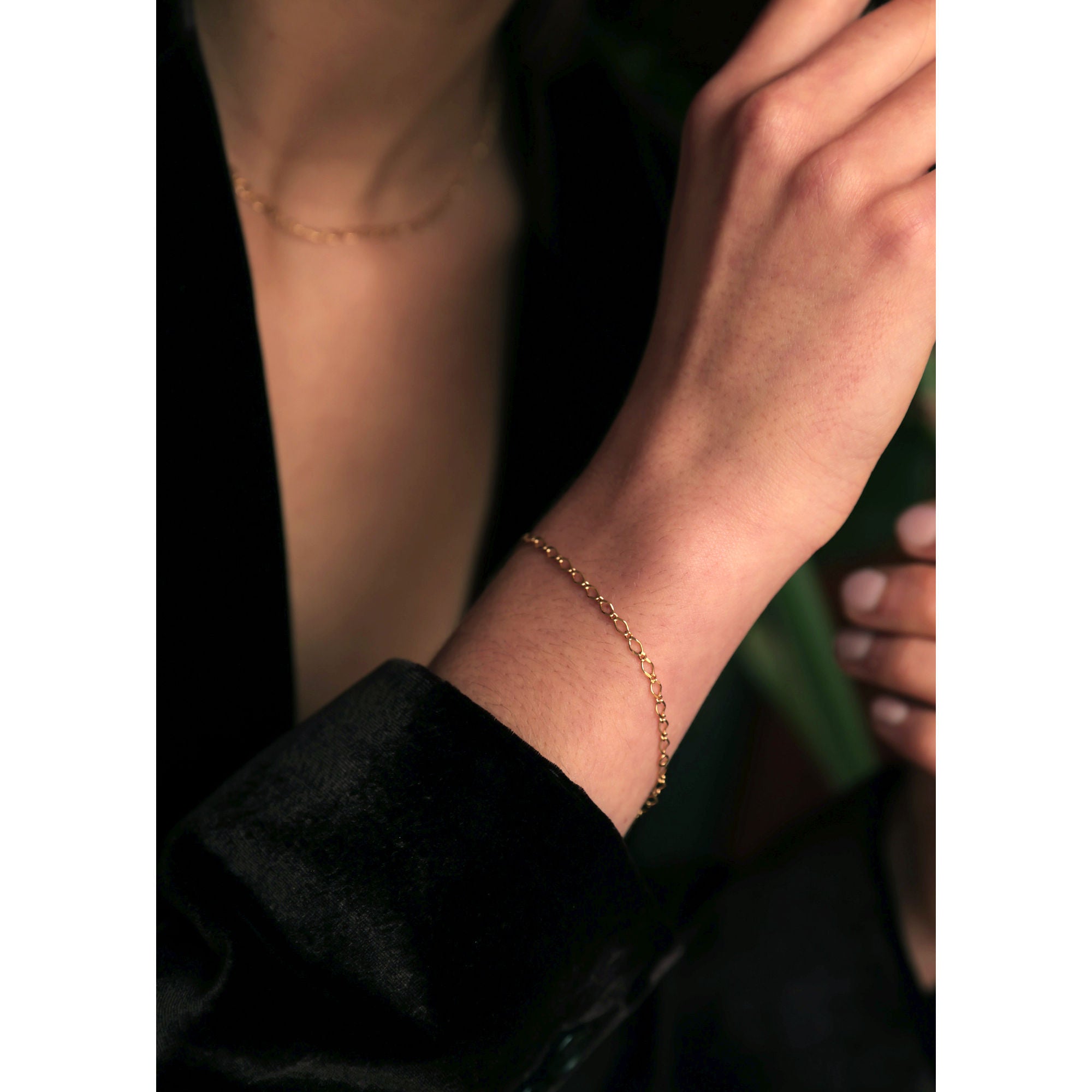 Wave 18K Gold Plated Bracelet