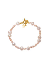 Madeleine Gold Plated Bracelet w. Pearl