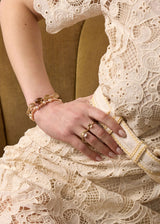Madeleine Gold Plated Bracelet w. Pearl