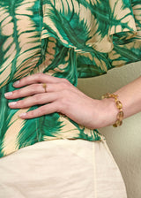 Madeleine Gold Plated Necklace w. White Pearl