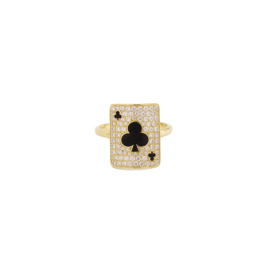 Harmonie Pinkie 18K Guld Ring m. Lab-Grown Diamanter