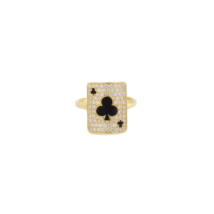 Harmonie Pinkie 18K Gold Ring w. Lab-Grown Diamonds