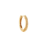 Byzantine small 18K Gold Plated Hoop