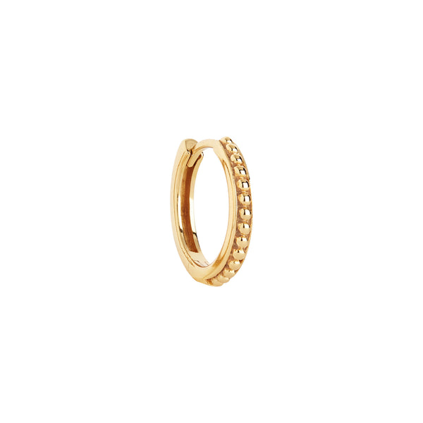 Byzantine small 18K Gold Plated Hoop
