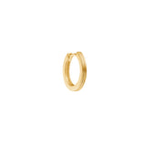 Unicorn small 18K Gold Plated Hoop