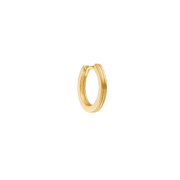 Unicorn small 18K Gold Plated Hoop