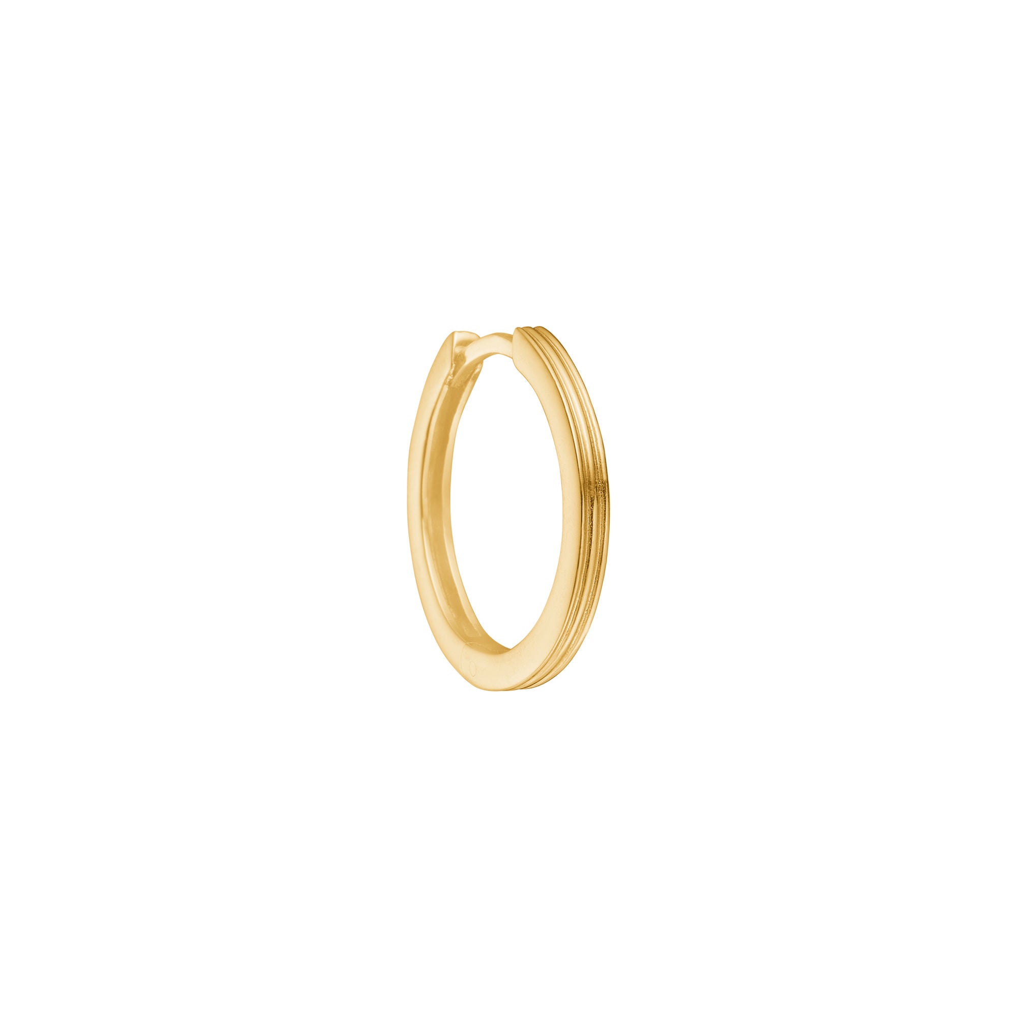 Unicorn mellem 18K Forgyldt Hoop