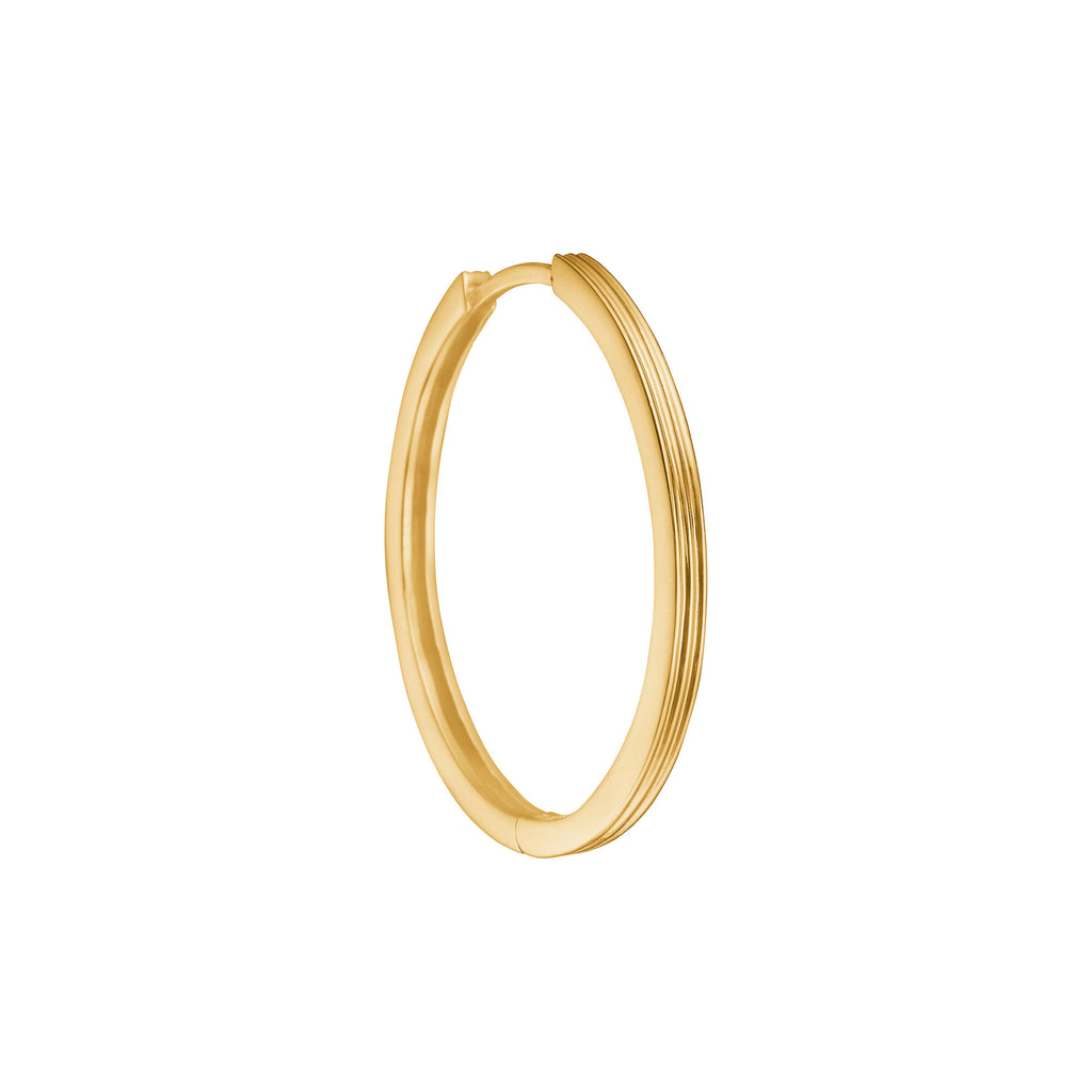 Einhorn großer 18K -vergoldeter Reifen