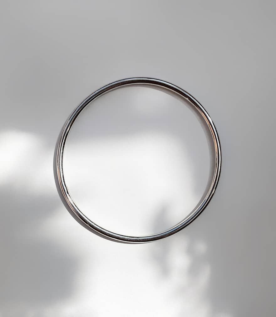 Floriane Fairmined Silver Bangle