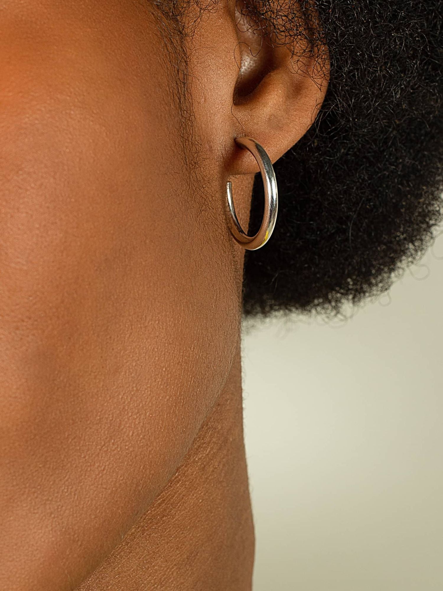 Floriane Fairmined Silver Hoops