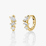 Orion 14K Gold Huggies w. Lab-Grown Diamonds