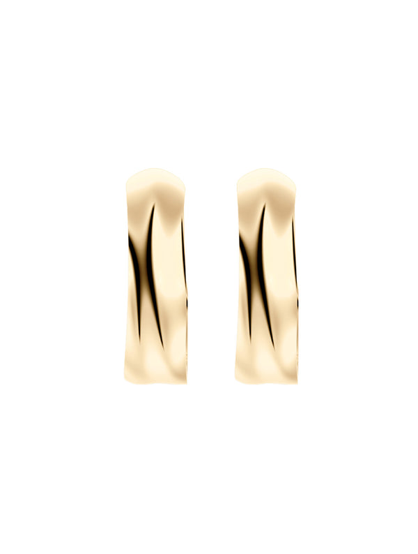 Liquid N°5 14K goldener Ohrring