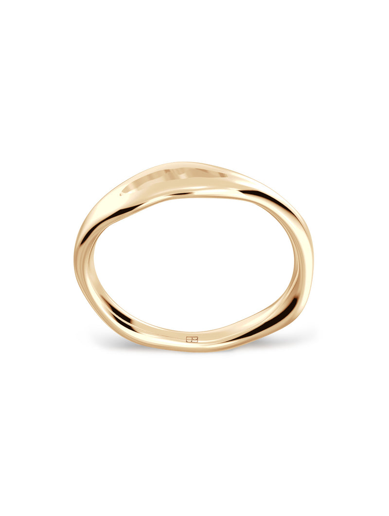 Liquid N°5 18K Guld Ring