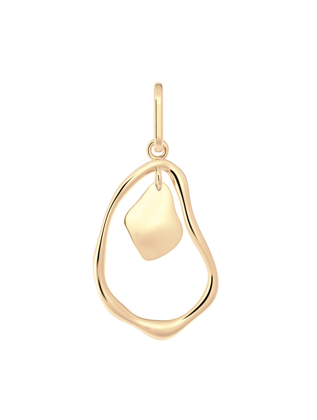 Liquid N°7 18K Gold Pendant