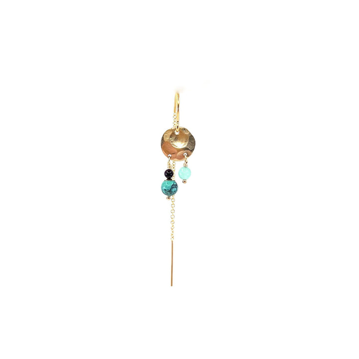 Falke 14K Goldfilled Earring w. Turquoise