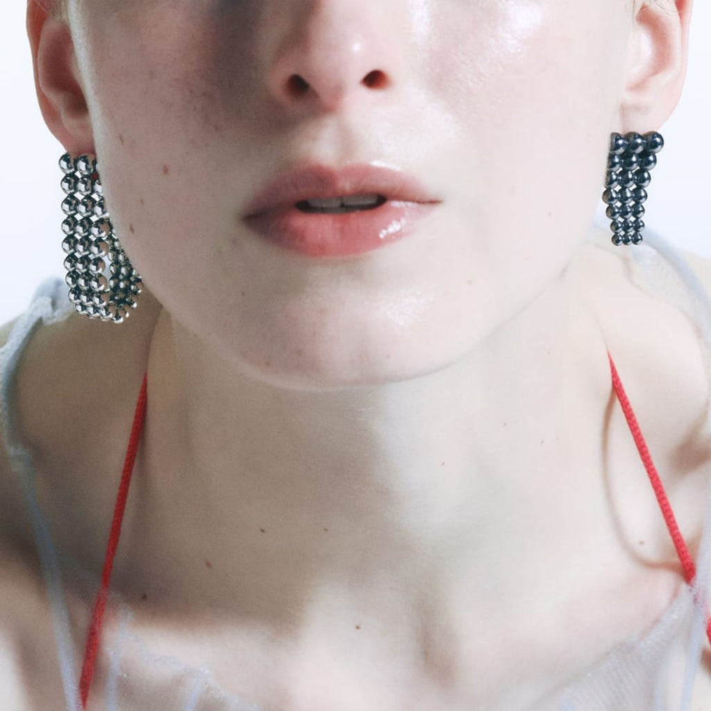 A. Roege Hove Moonlight Grapes Silver Hoop