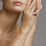 Fina 18K Whitegold Bracelet w. Diamond