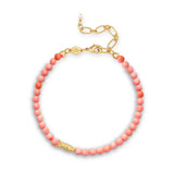 Fingerling Gold Plated Bracelet w. Beads