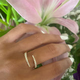 Forever and Always 18K Rosegold Ring w. Diamonds