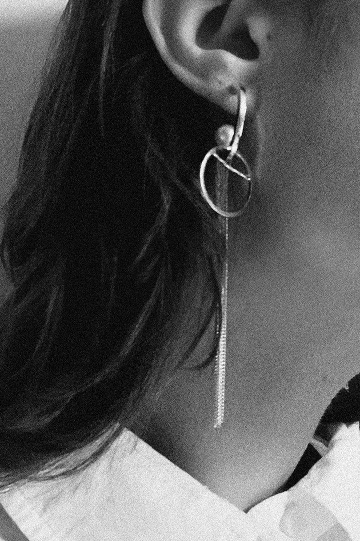 Contra 06 18K Gold Plated Earrings