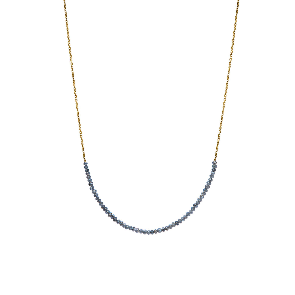Universe 6 Golden 14K Gold, Whitegold or Rosegold Necklace w. Diamonds