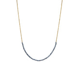 Universe 6 Golden 14K Gold, Whitegold or Rosegold Necklace w. Diamonds