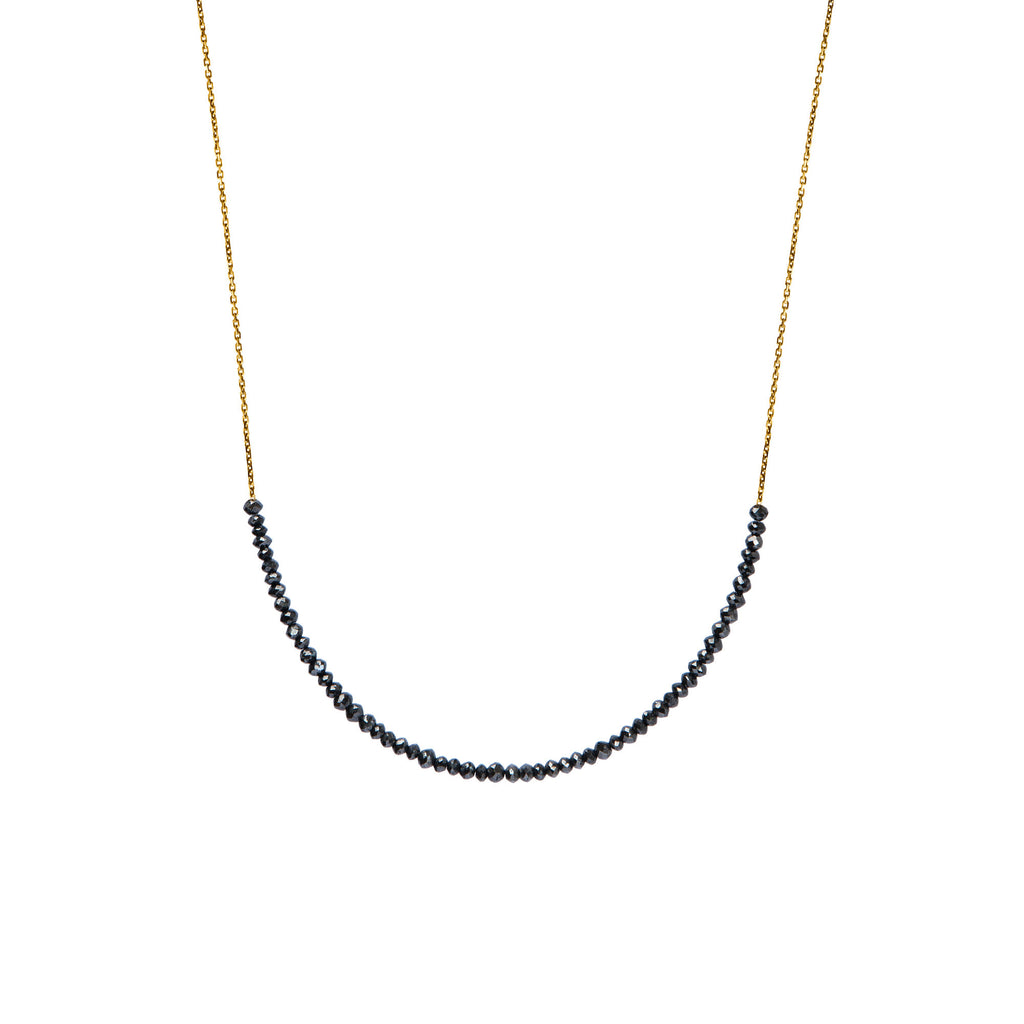 Universe 5 Golden 14K Gold, Whitegold or Rosegold Necklace w. Diamonds