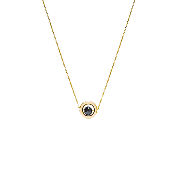 Universe 3 Golden 14K Guld Halskæde, Hvidguld eller Rosaguld m. Diamant