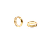 Duality 8 14K or 18K Gold, Whitegold or Rosegold Ring