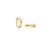 Duality 9 14K or 18K Gold, Whitegold or Rosegold Ring