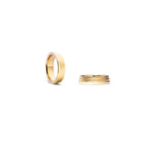 Duality 4 14K or 18K Gold, Whitegold or Rosegold Ring