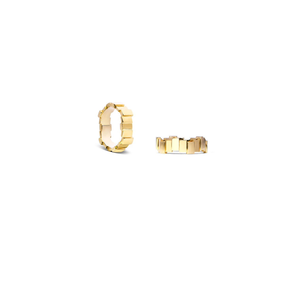 Duality 1 14K or 18K Gold, Whitegold or Rosegold Ring