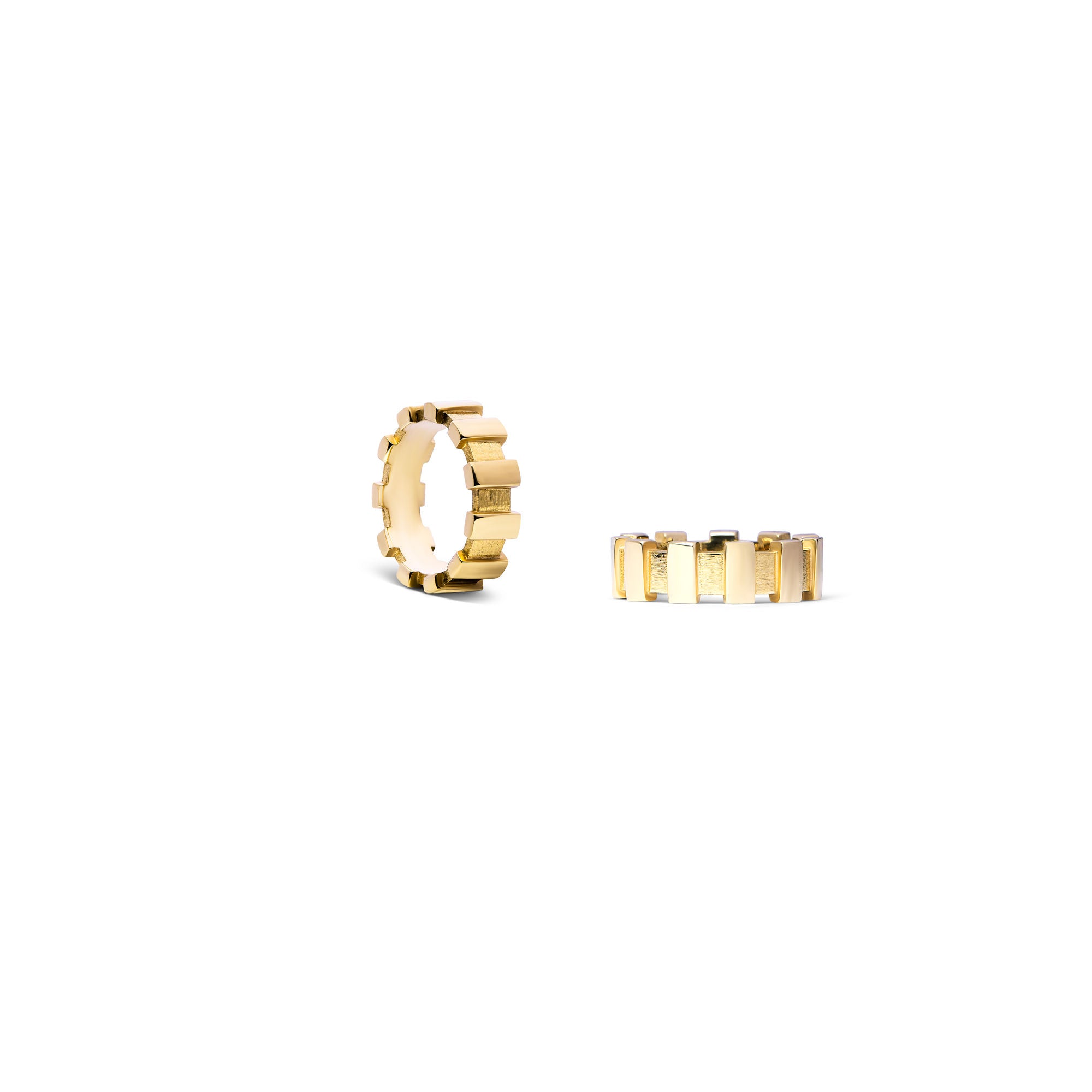 Duality 10 14K eller 18K Guld, Hvidgulds eller Rosaguld Ring