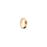 Duality 3 14K or 18K Gold, Whitegold or Rosegold Ring