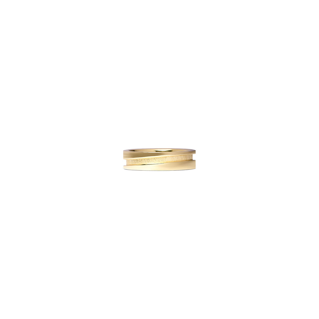 Duality 9 14K or 18K Gold, Whitegold or Rosegold Ring